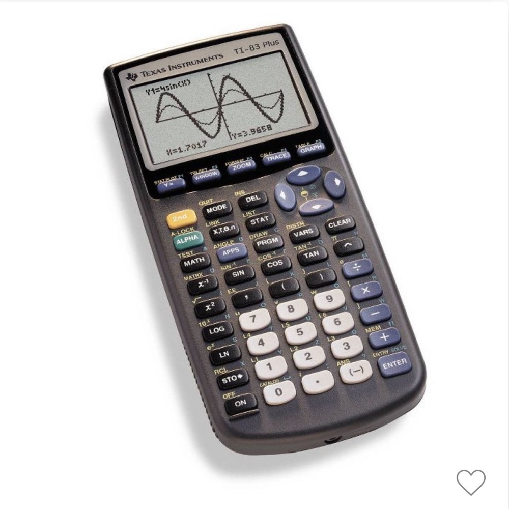 Texas Instrument TI - 83 Plus Calculator